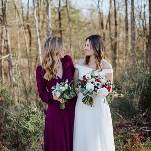 Dark Purple Lulu’s Wrap Dress